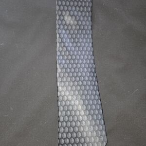 Alfani Black & Silver Patterned Men's Tie